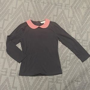 Brooks Brothers long sleeve Peter Pan shirt, girls XS